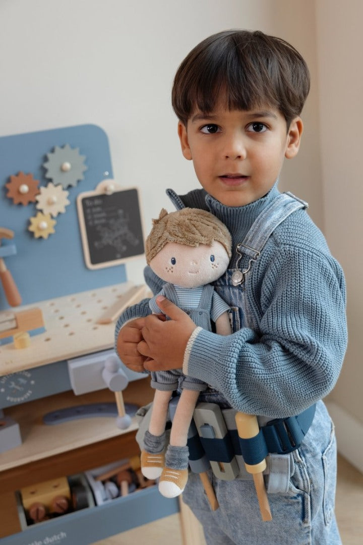 Kuschelpuppe Jim 35 cm | Little Dutch