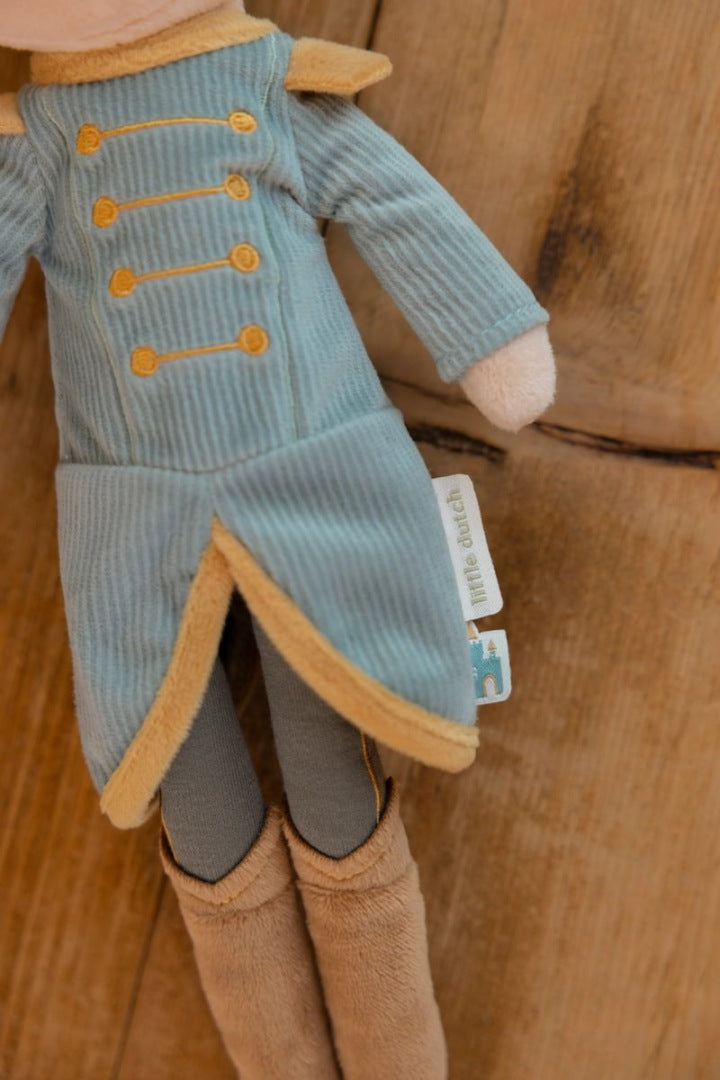 Kuschelpuppe Prinz Jim 35 cm | Little Dutch