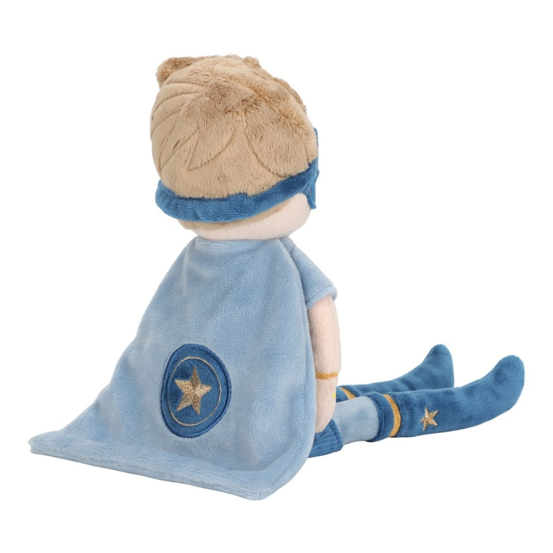 Kuschelpuppe Superheld Jim 35 cm | Little Dutch