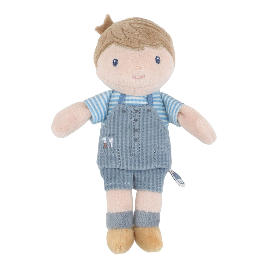 Kuschelpuppe Jim 10 cm | Little Dutch