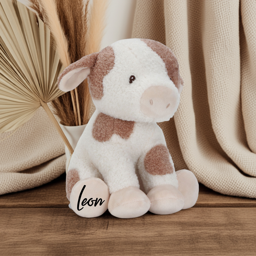 Kuscheltier Kuh 25 cm Little Farm | Little Dutch