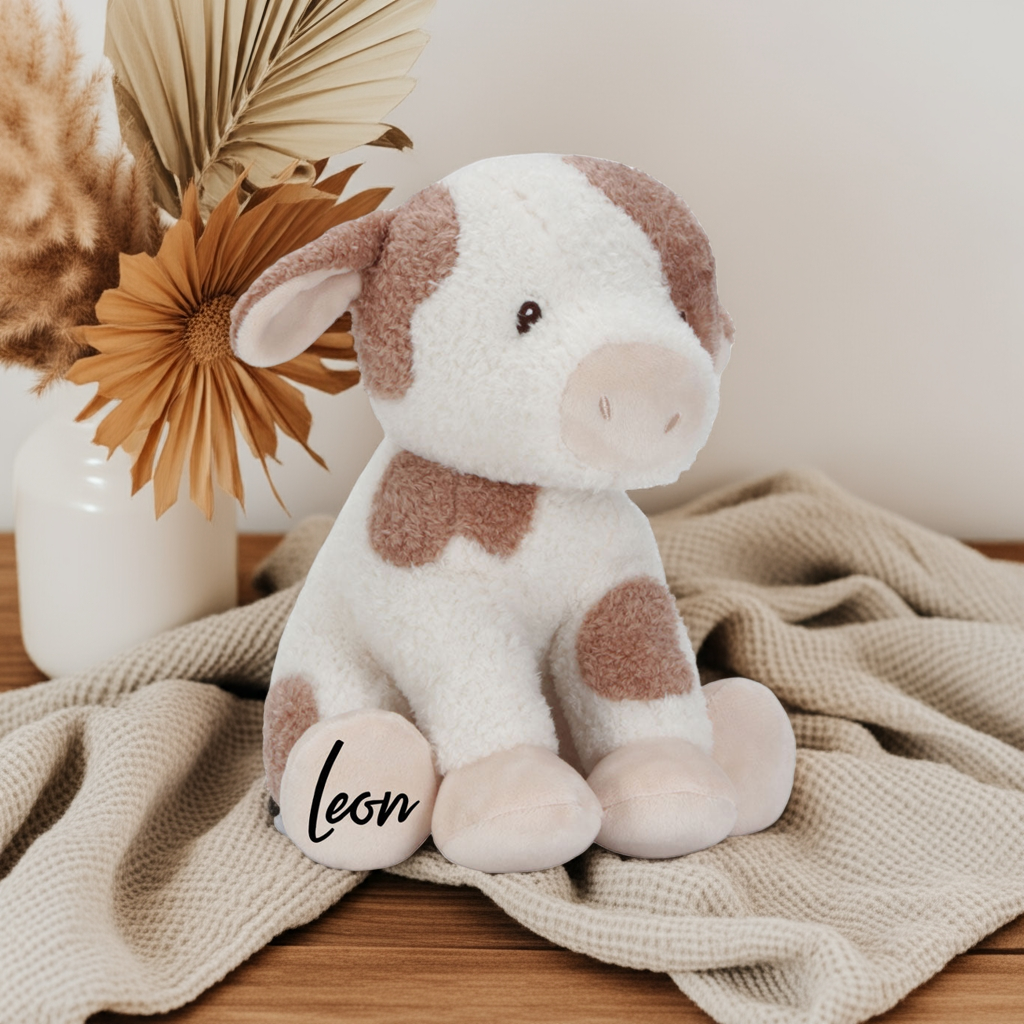 Kuscheltier Kuh 25 cm Little Farm | Little Dutch