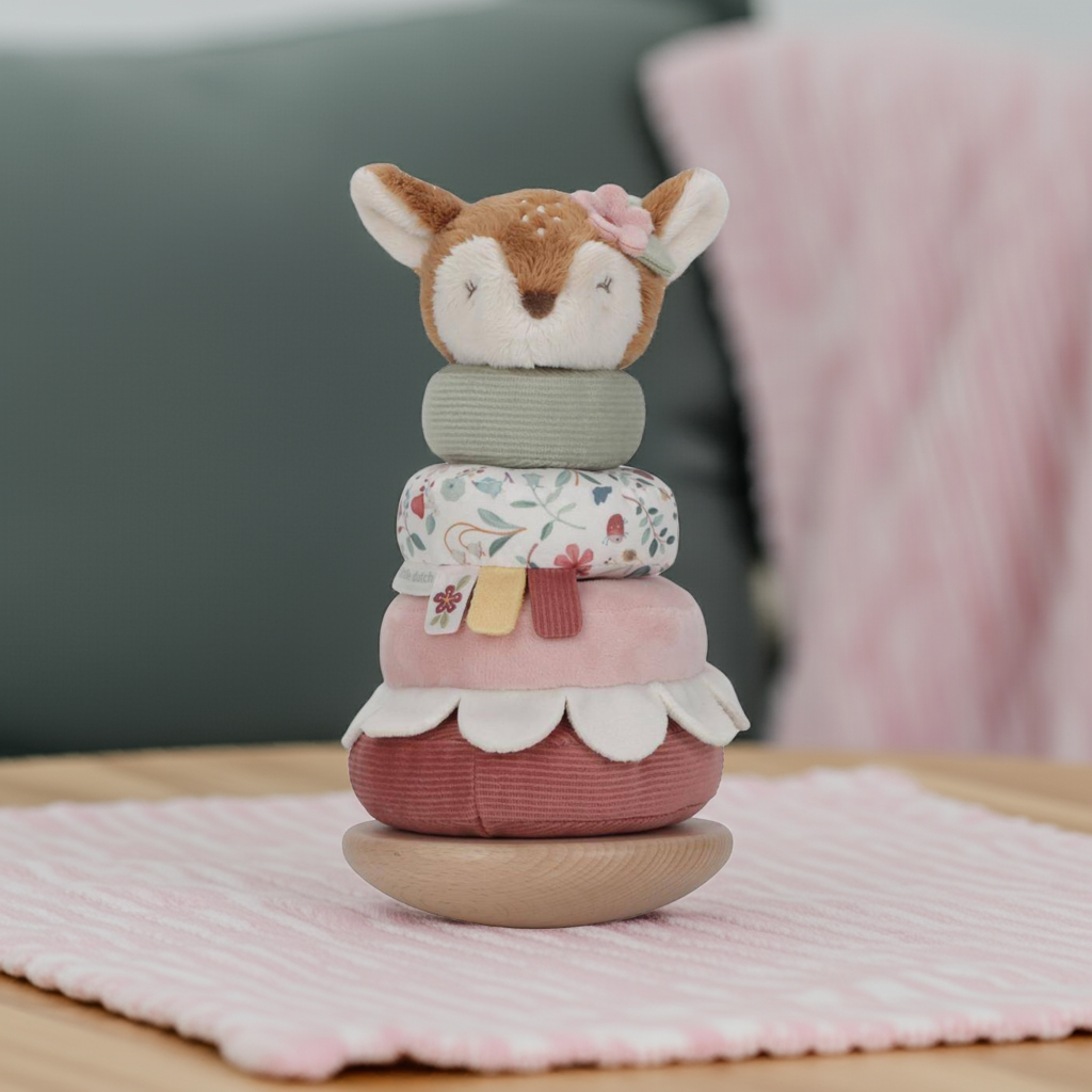 Stacking tower with rings Fairy Garden | Little Dutch