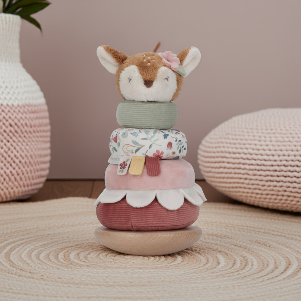 Stacking tower with rings Fairy Garden | Little Dutch