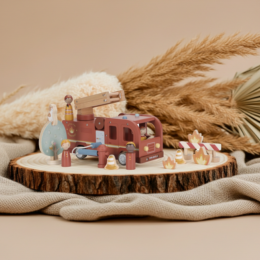 Fire Truck Set | Little Dutch