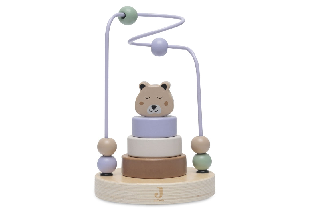 Aktivitätsspirale aus Holz Cheetah | Jollein