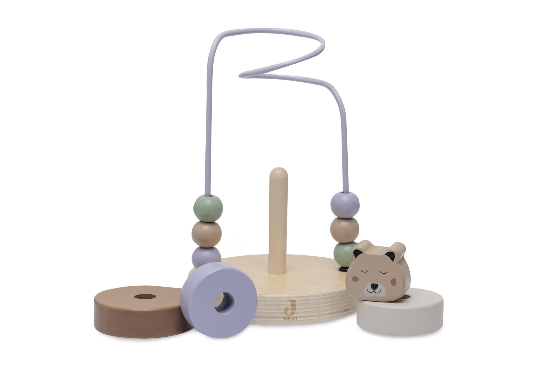 Aktivitätsspirale aus Holz Cheetah | Jollein