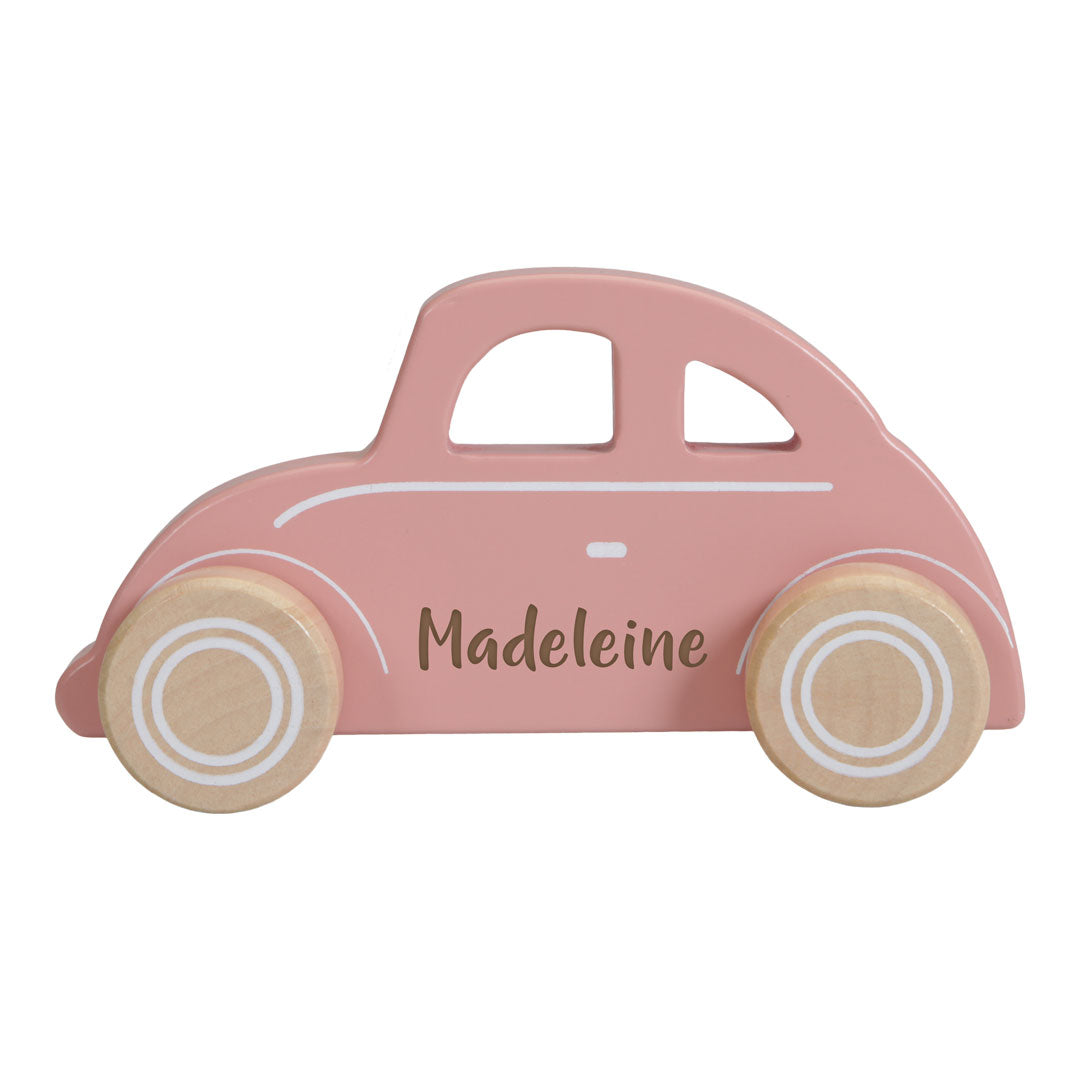 Auto Holz Pink / Rosa | Little Dutch