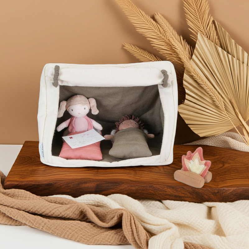 Kuschelpuppen Camping Set
