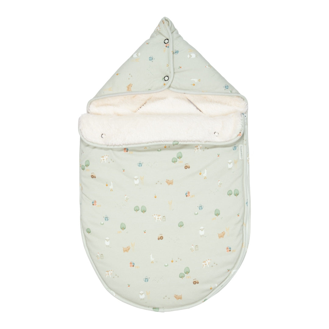 Babyschalen-Fußsack 0+ - Little Farm | Little Dutch