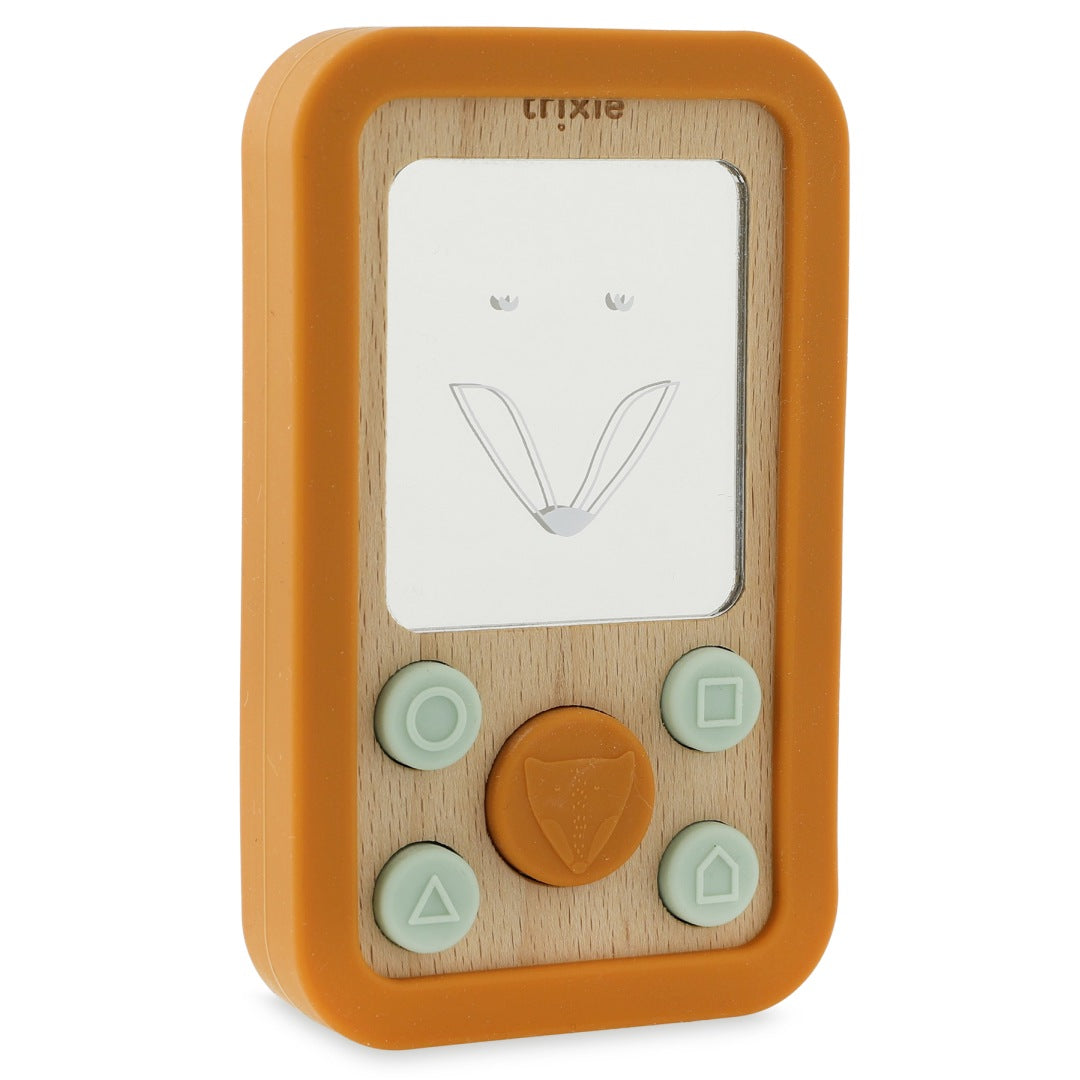 Babytelefon Holz/Silikon - Herr Fuchs | Trixie