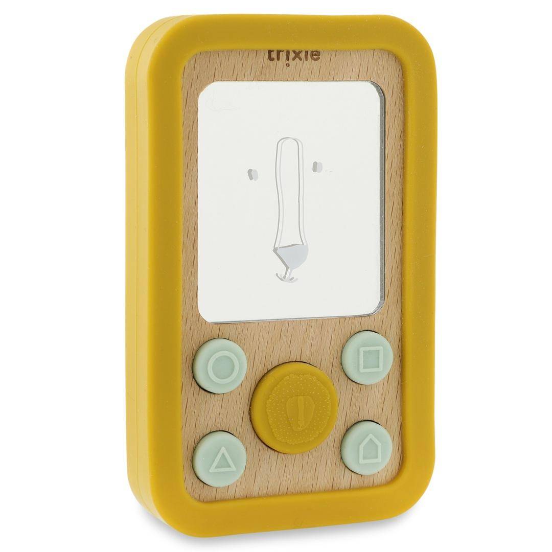 Babytelefon Holz/Silikon - Herr Löwe | Trixie