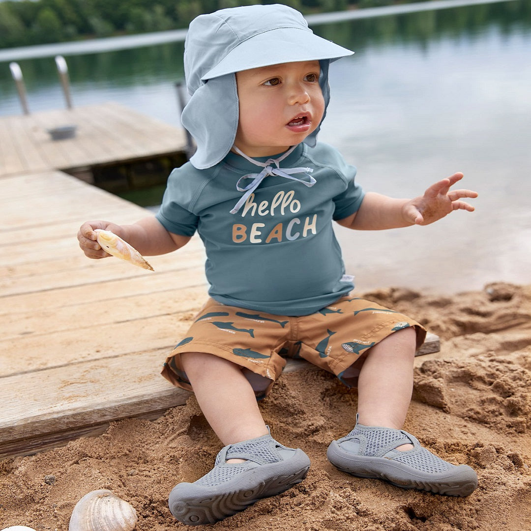 Children's bathing shoes, light blue, size 19 | Lässig