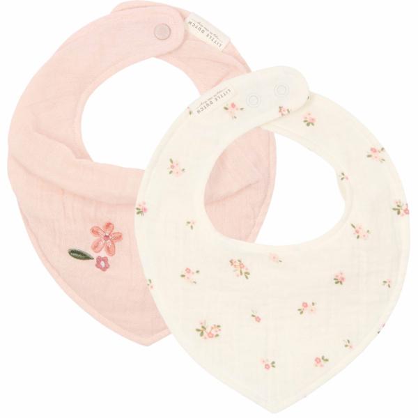 Bandana Lätzchen 2er-Set Fairy Blossom / Blossom | Little Dutch