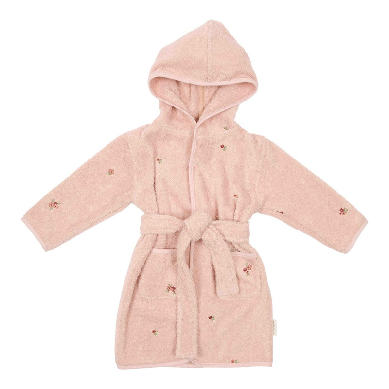 Peignoir bébé brodé Blossom 74/80 | Little Dutch