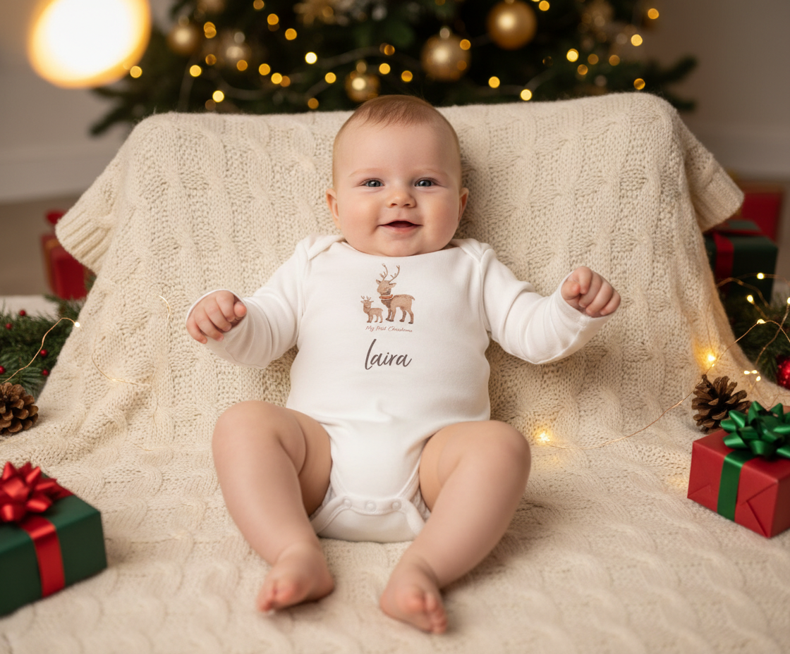 Body Mein erstes Weihnachten - 50/56 | Little Dutch