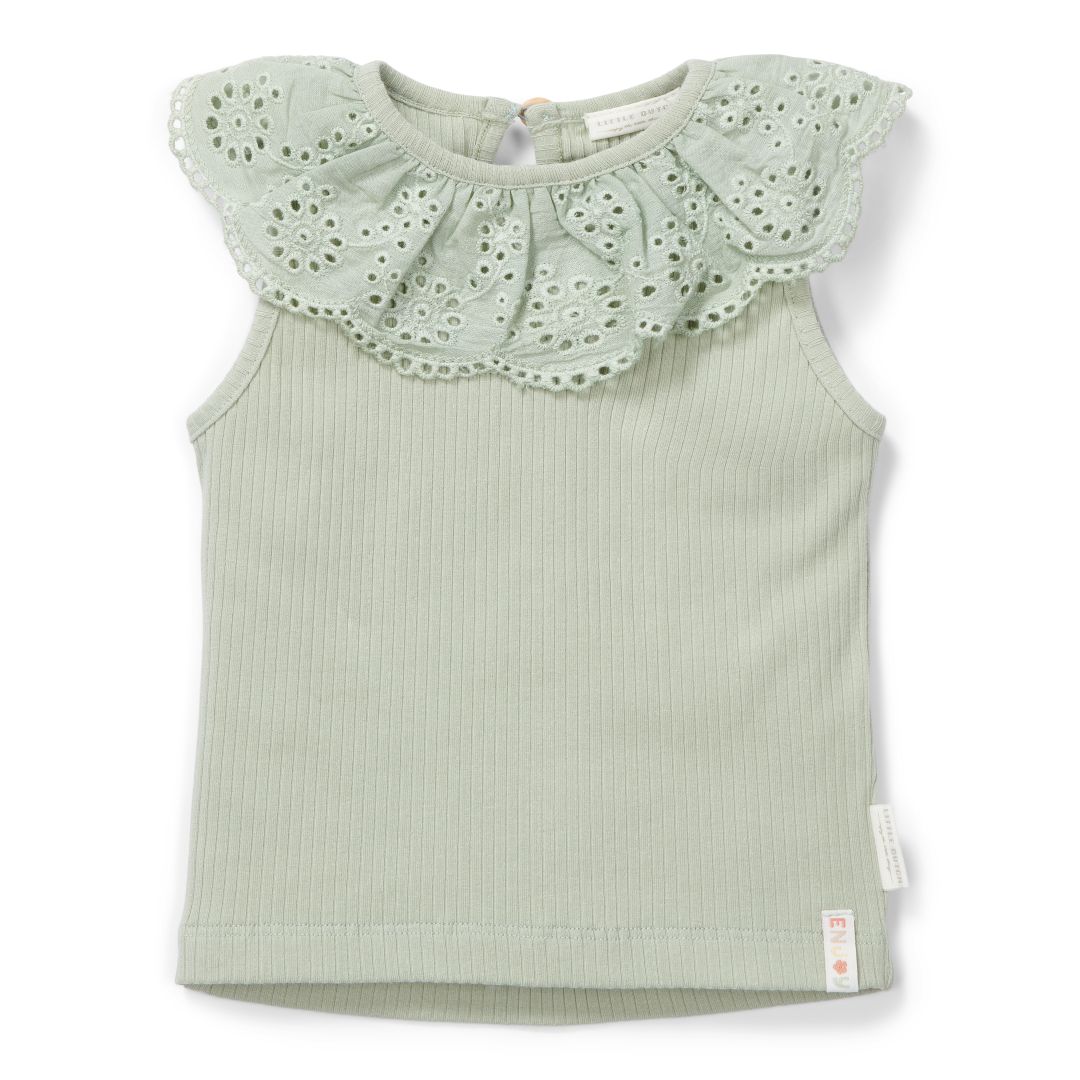 Bovenrib Grasgroen | Little Dutch