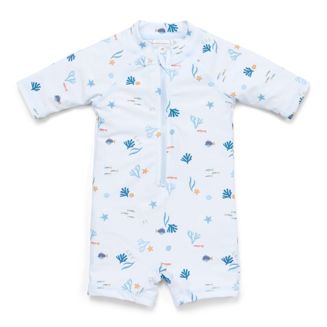Badpak met korte mouwen Ocean Treasures | Little Dutch