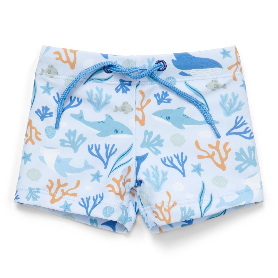 Badehose Ocean Dreams Blue | Little Dutch