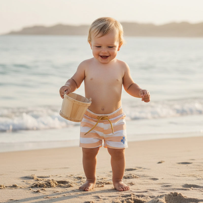 Badeshorts Honey Stripes | Little Dutch