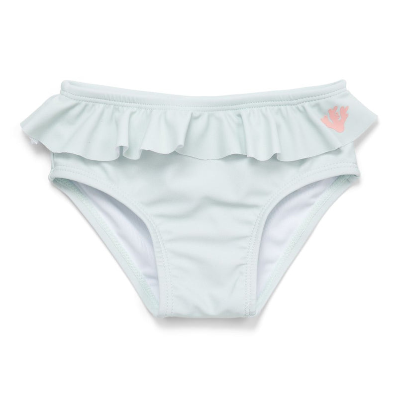 Badehose Volants Sea Green | Little Dutch