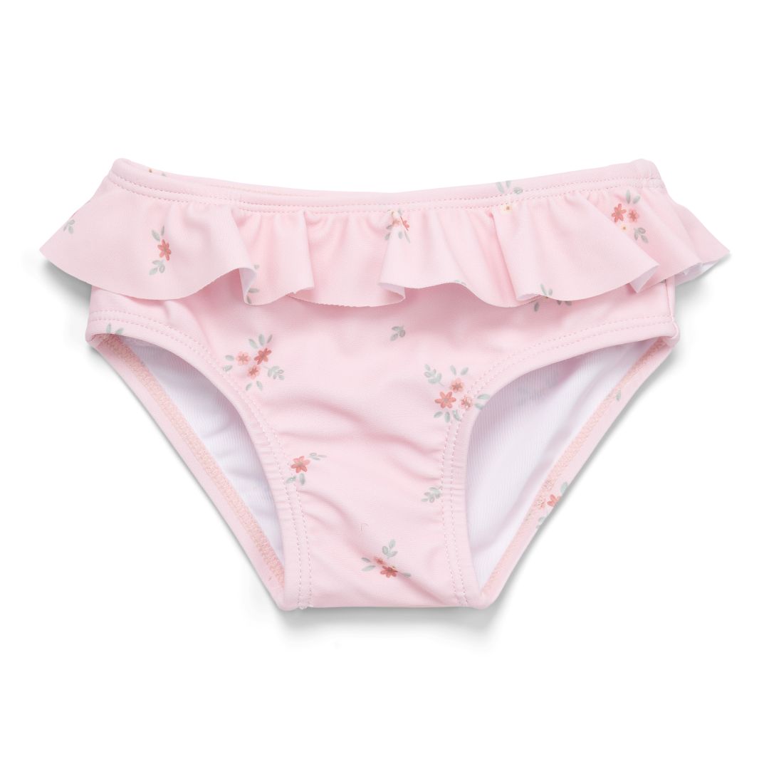 Rosy Meadows Flounce Swim Trunks | Little Dutch