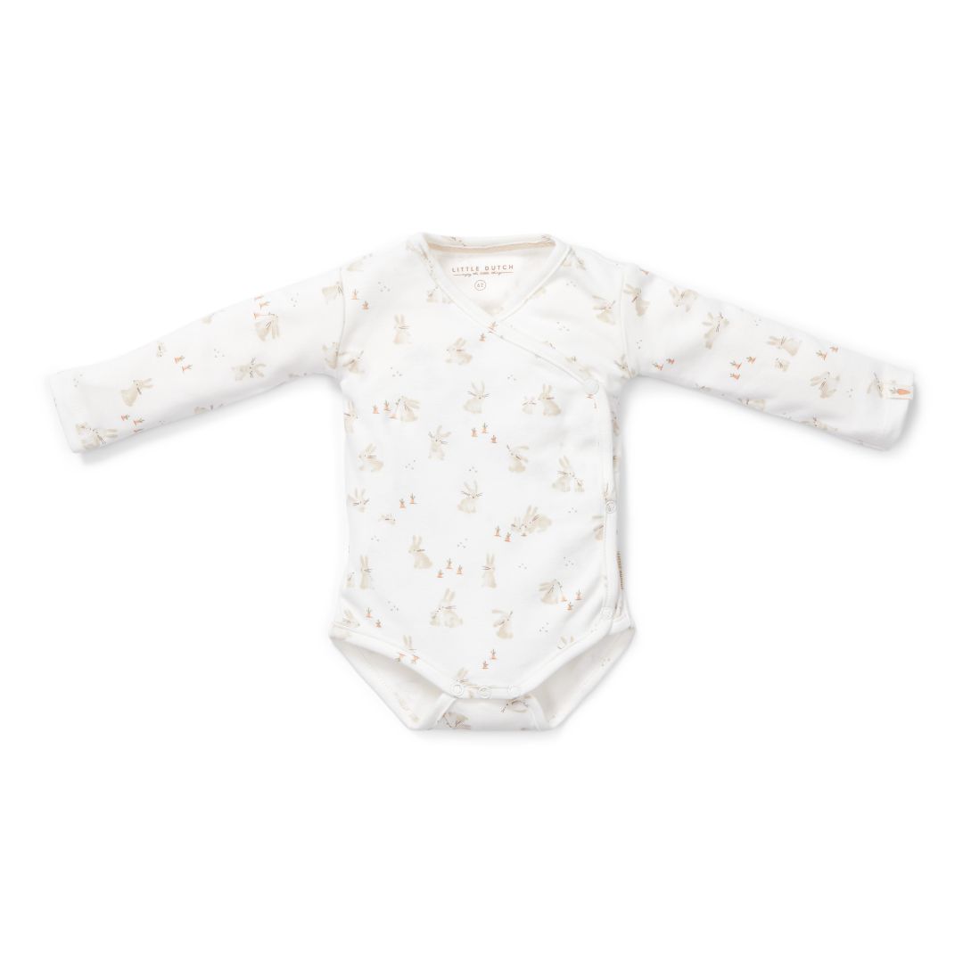 Wickelbody langarm Baby Bunny | Little Dutch