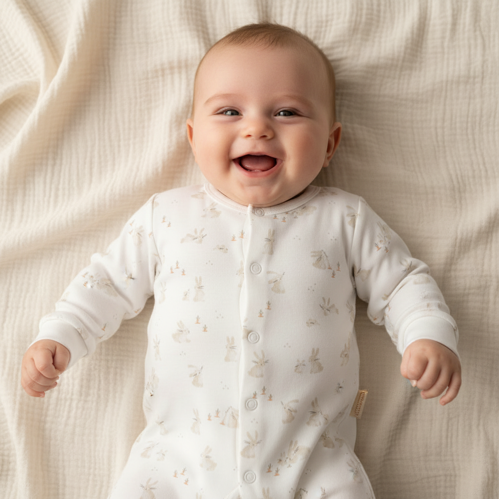 Strampler Baby Bunny gr. 44 | Little Dutch