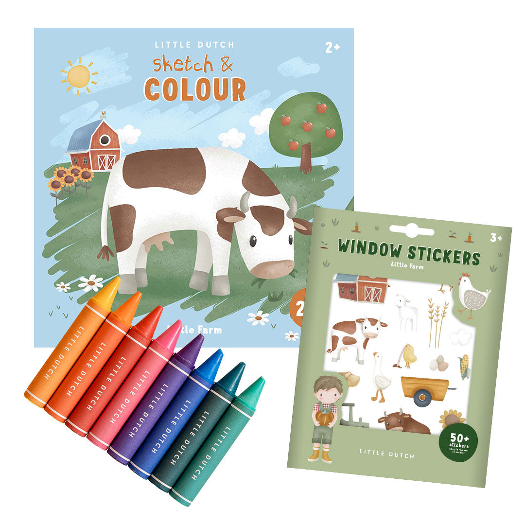 Malbuch Little Farm | Litttle Dutch