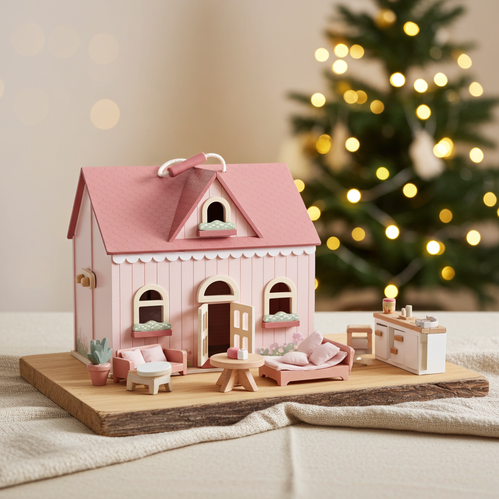 Tragbares Puppenhaus | Little Dutch