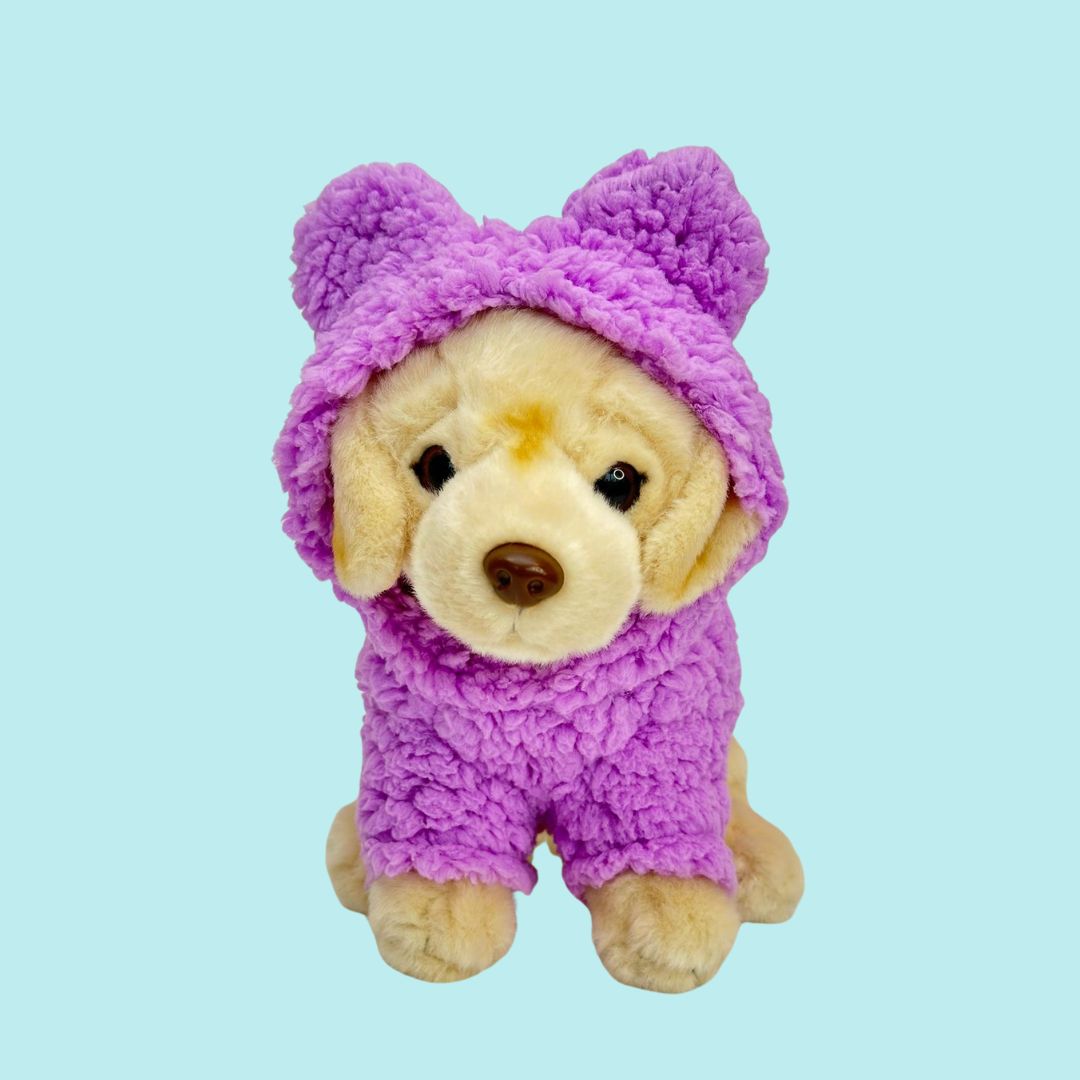 STUDIO PETS – HOODIE FÜR 23 CM KUSCHELTIERE (LILA)