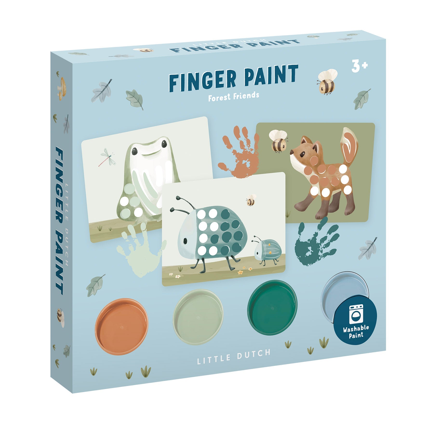 Fingerstempeln Forest Friends | Little Dutch