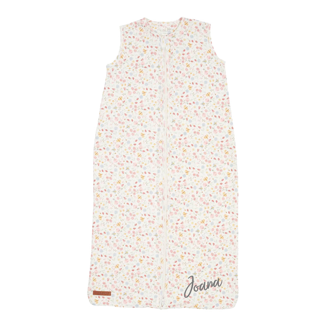Schlafsack Sommer 90 cm Flowers & Butterflies | Little Dutch