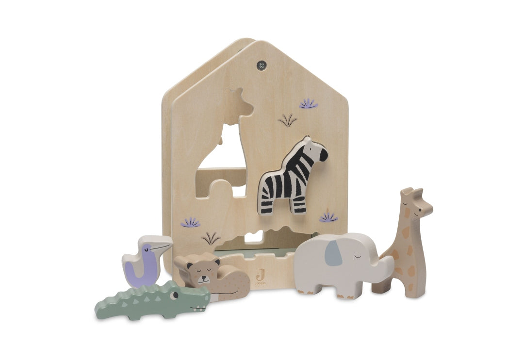 Jungle Jambo houten vormspel | Jollein