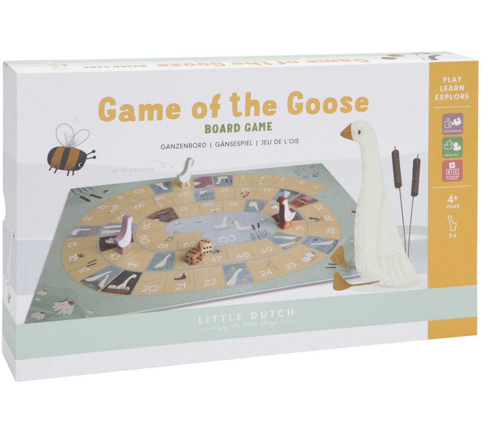 Ganzenbordspel Kleine Gans | Little Dutch