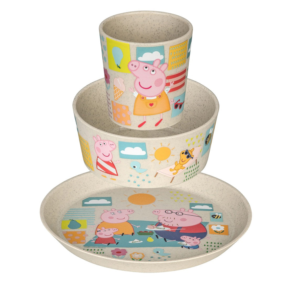 Geschirrset Connect Peppa Wutz, 3-teilig | Koziol