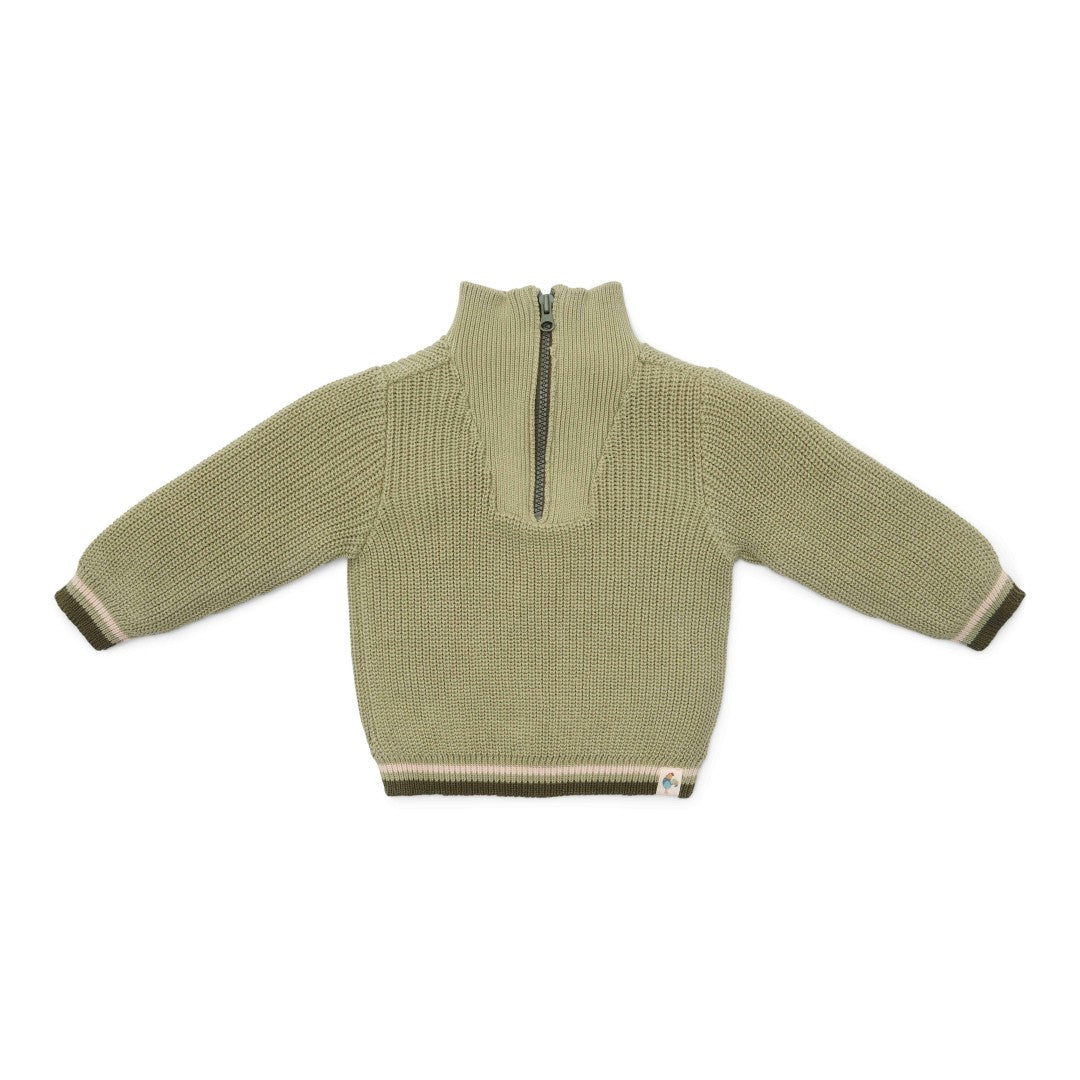Gebreide Trui Groen | Little Dutch