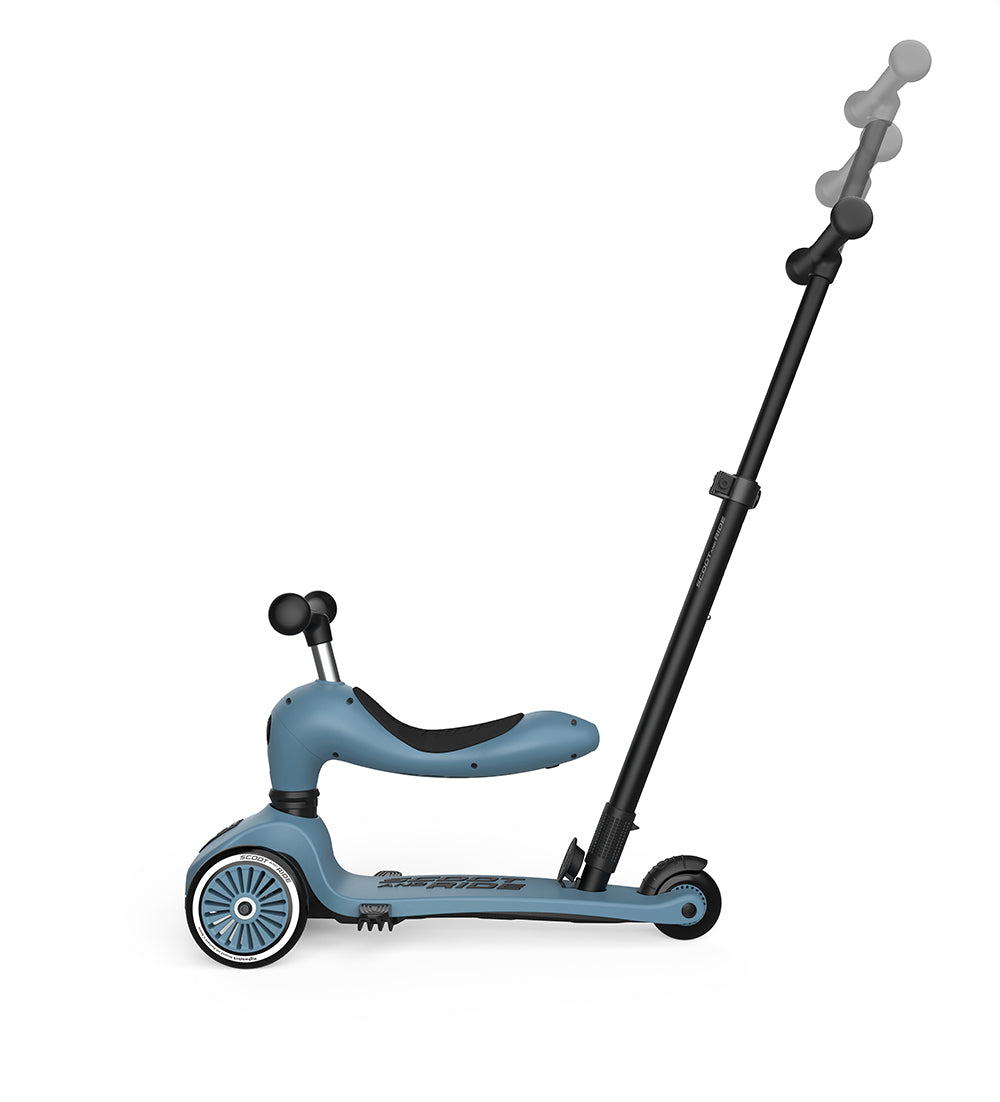 Highwaykick 1 Push & Go steel | Scoot and Ride