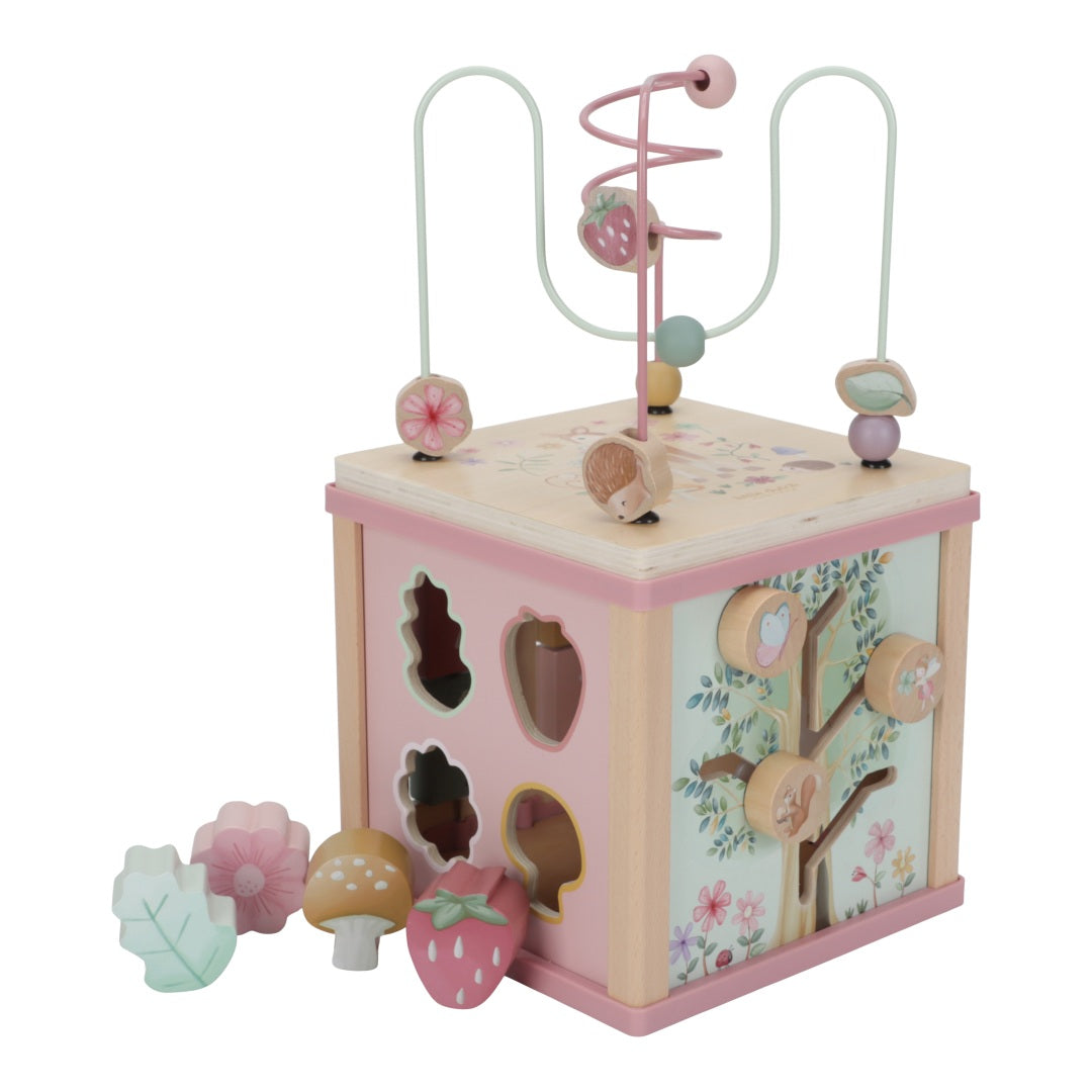 Motorikwürfel Fairy Garden "Zur Geburt" | Little Dutch