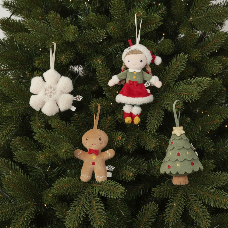 Weihnachtsbaum Anhänger  Set Rosa GRS