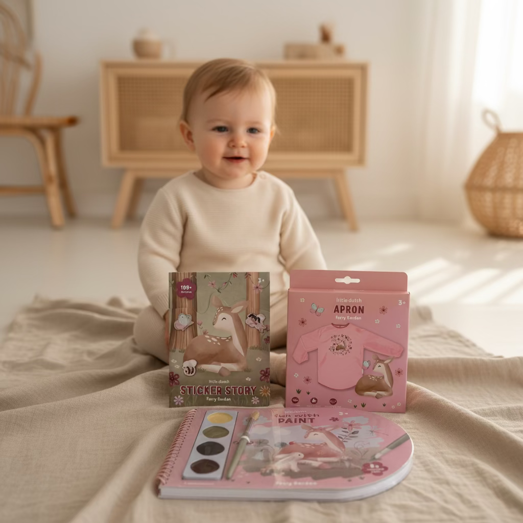 Exclusive gift set for newborns – ideal for births | Set of 4