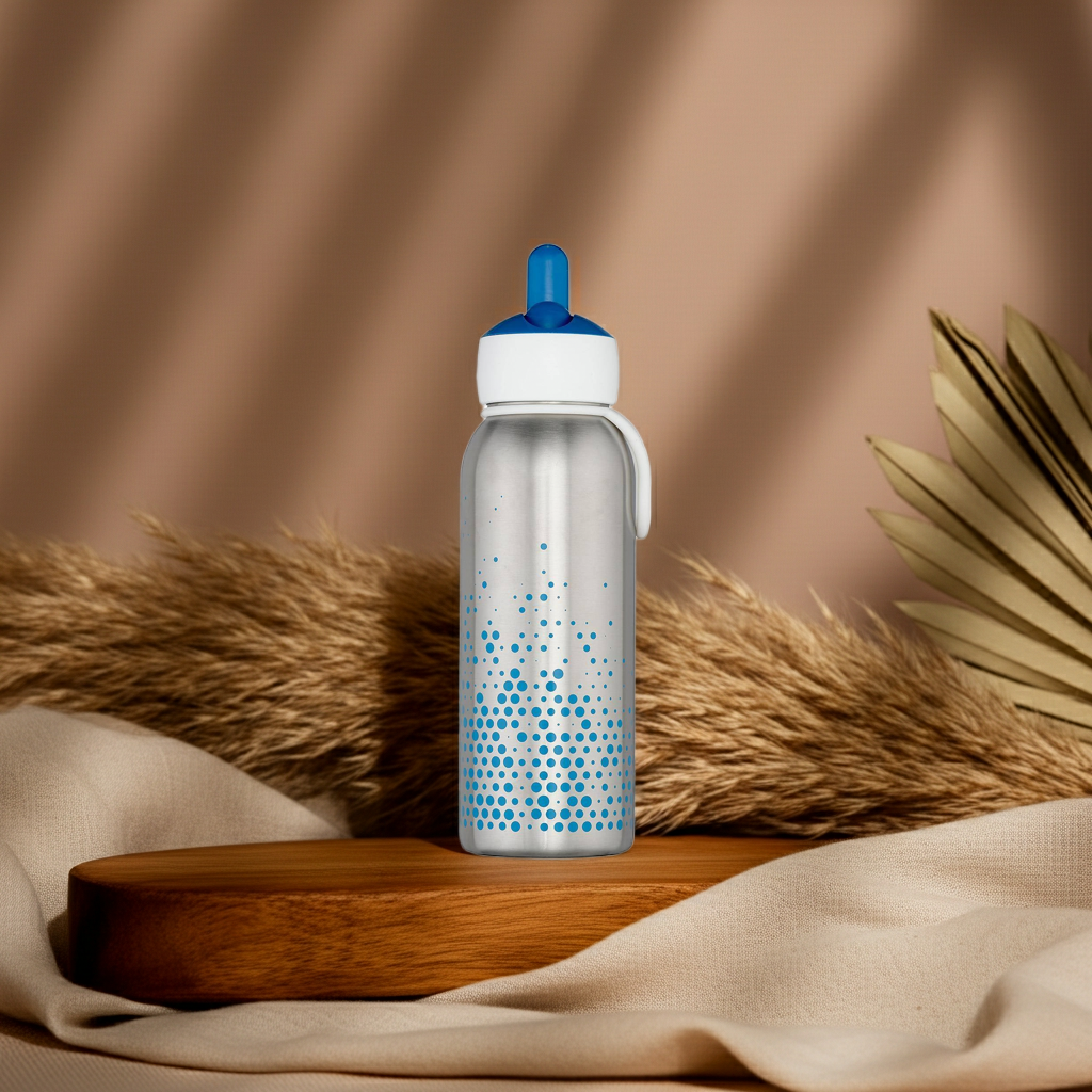 TOP DEAL - Thermoflasche Flip-up 350 ml - Blau | Mepal