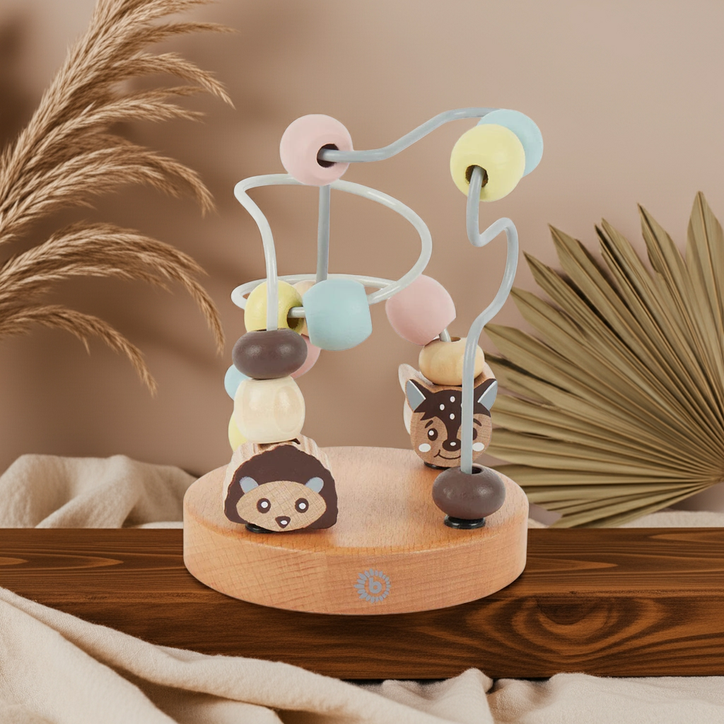 Mini motor skills loop forest animals rose | Bieco