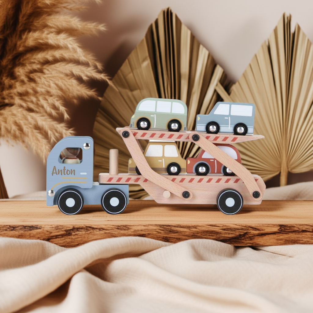 Holz-Auto-Transporter Essentials | Little Dutch