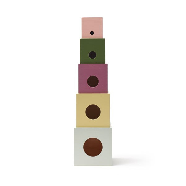 Stapelturm Edwin - Holz, Mehrfarbig | Kids Concept