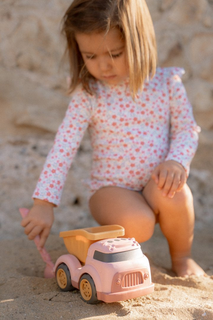Camion-benne rose | Little Dutch