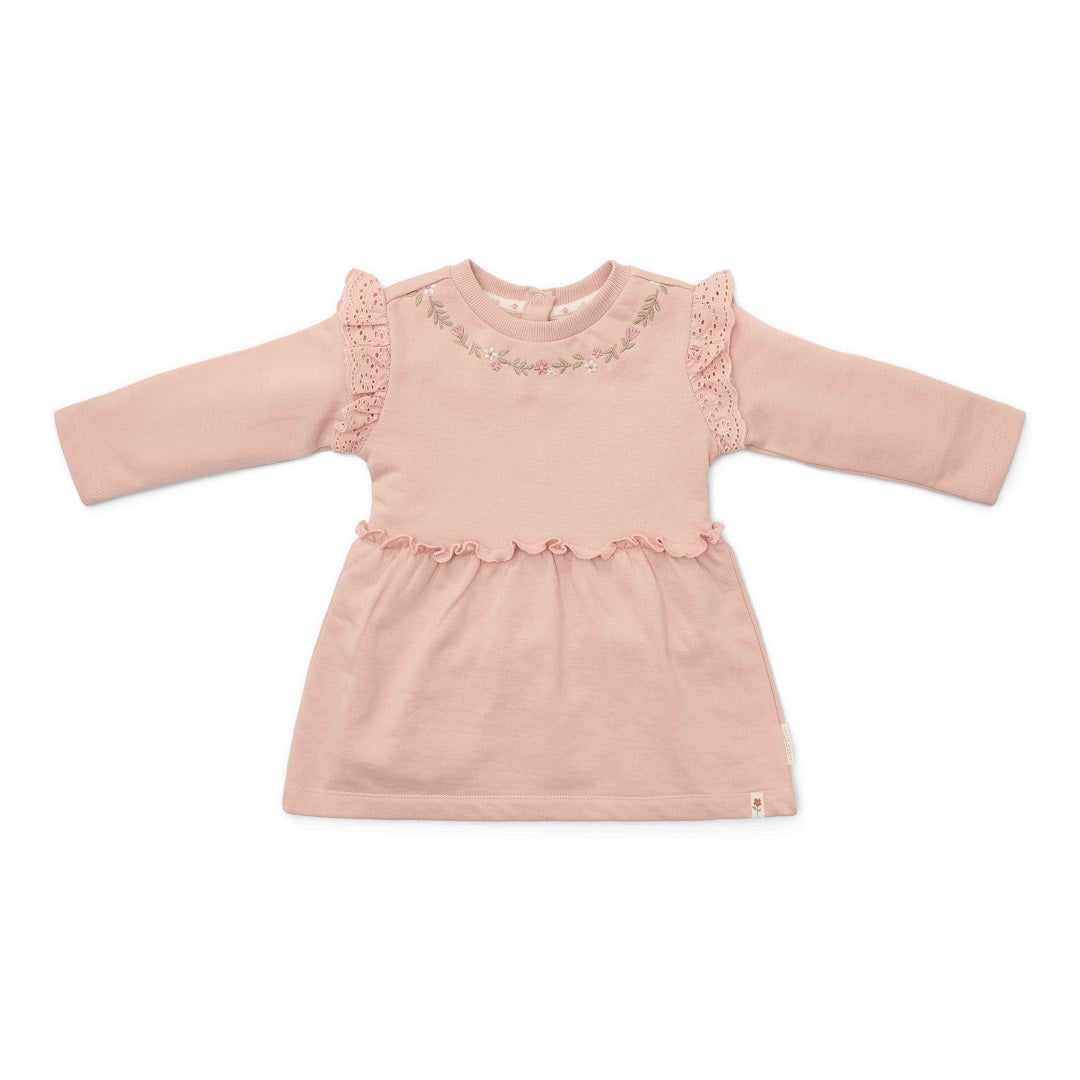 Kleid langärmlig Soft Rose – Little Farm | Little Dutch