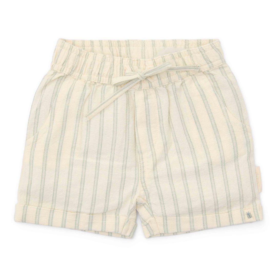 Kurze Hose Forest Green Stripe | Little Dutch