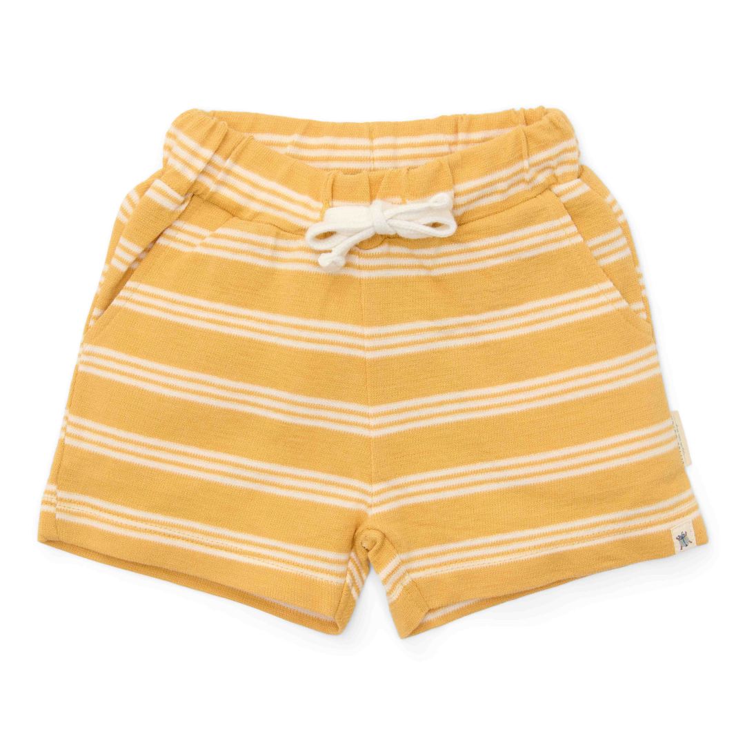 Kurze Hose Yellow Stripe | Little Dutch