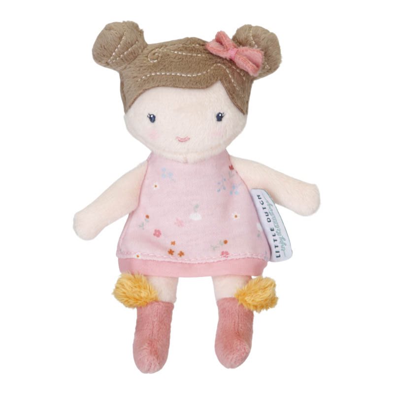 Pink cuddly doll 10 cm | Little Dutch